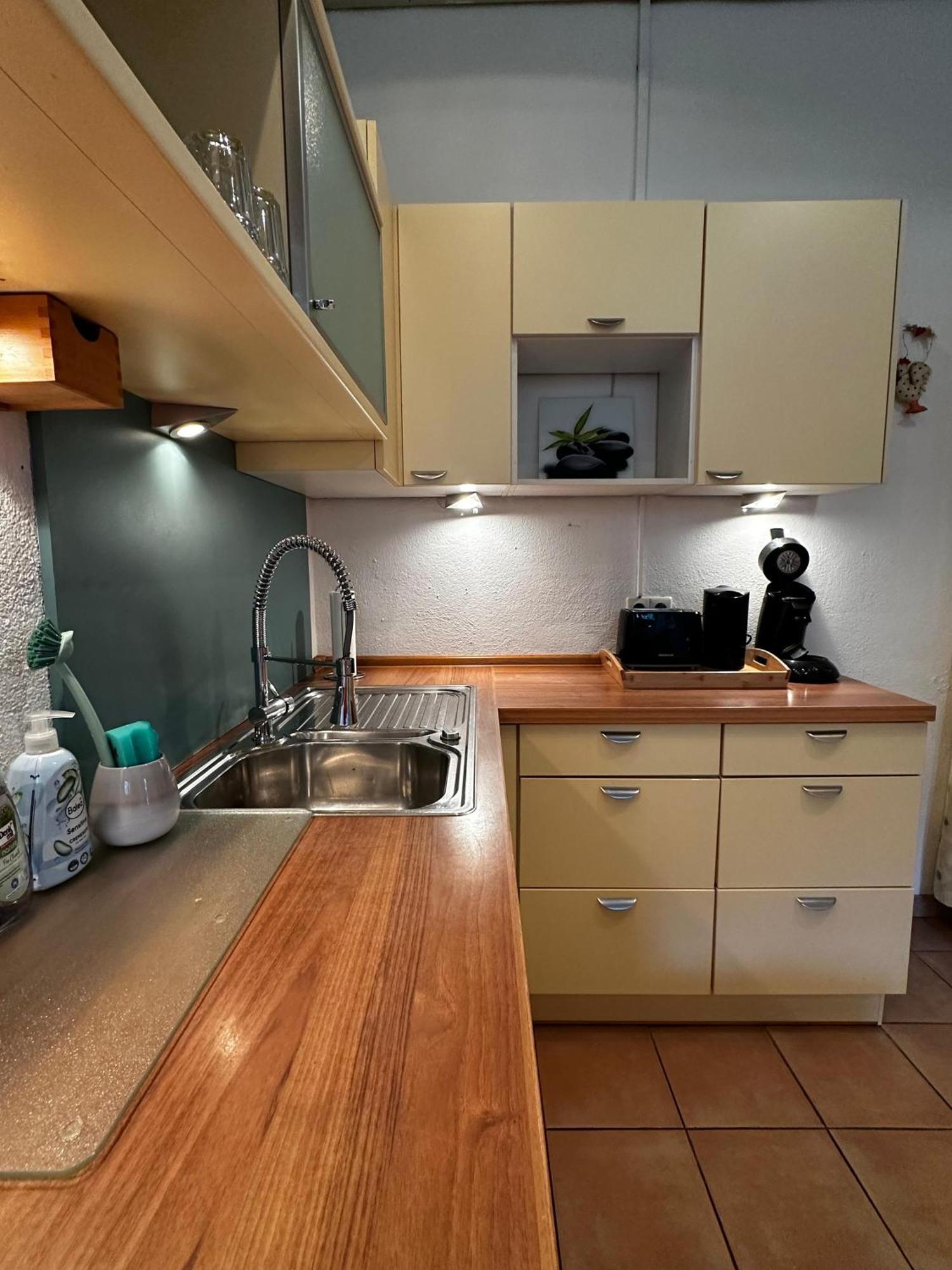Maisonettewohnung Im Loft Stil Mit Wunderschoener Terrasse Karlsruhe Kültér fotó