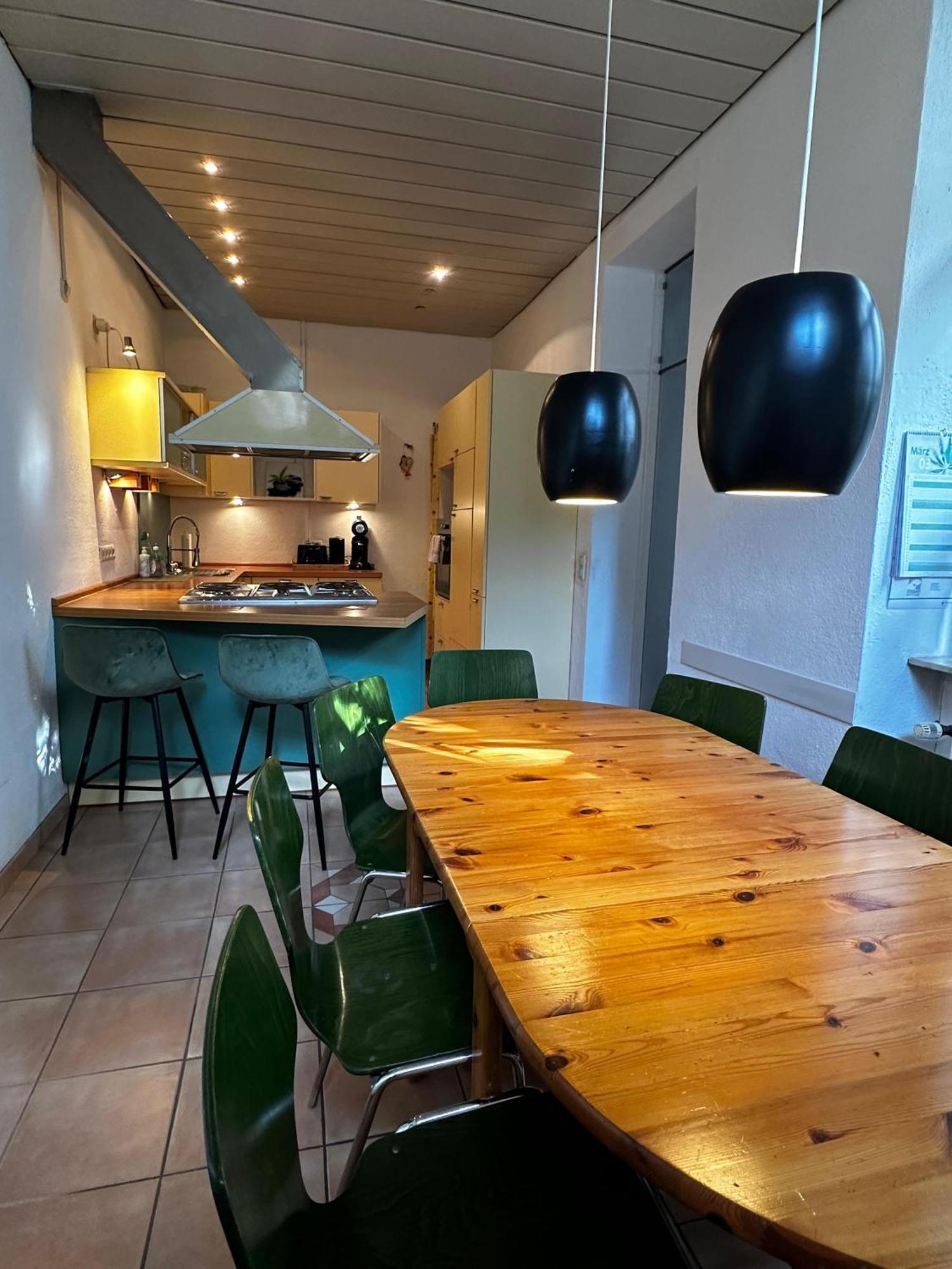 Maisonettewohnung Im Loft Stil Mit Wunderschoener Terrasse Karlsruhe Kültér fotó