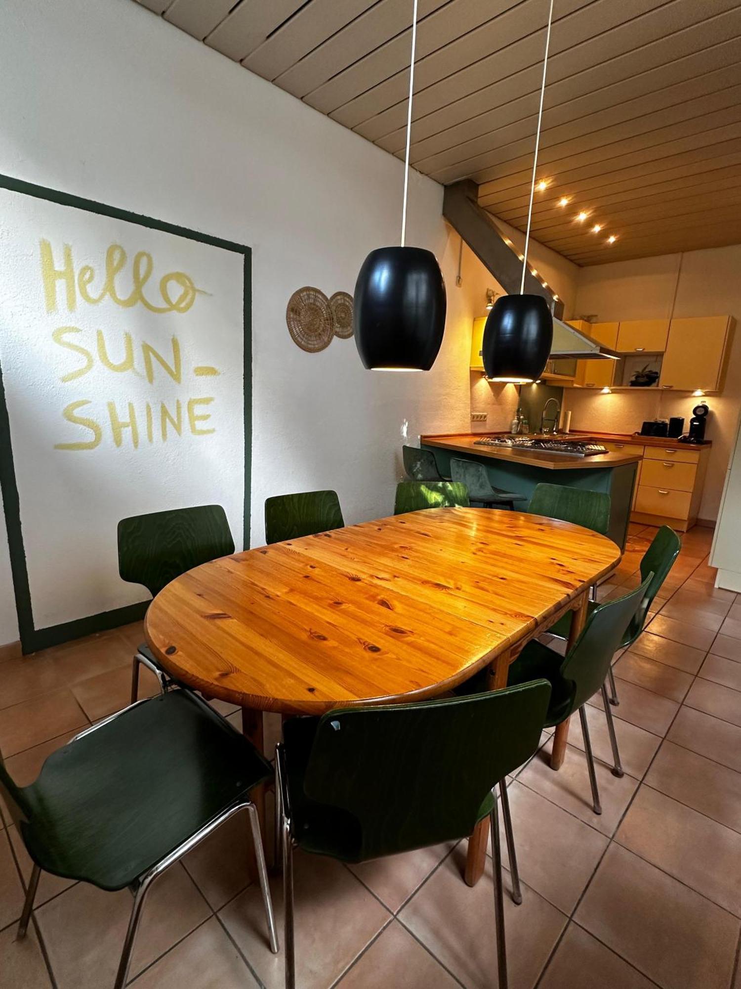 Maisonettewohnung Im Loft Stil Mit Wunderschoener Terrasse Karlsruhe Kültér fotó