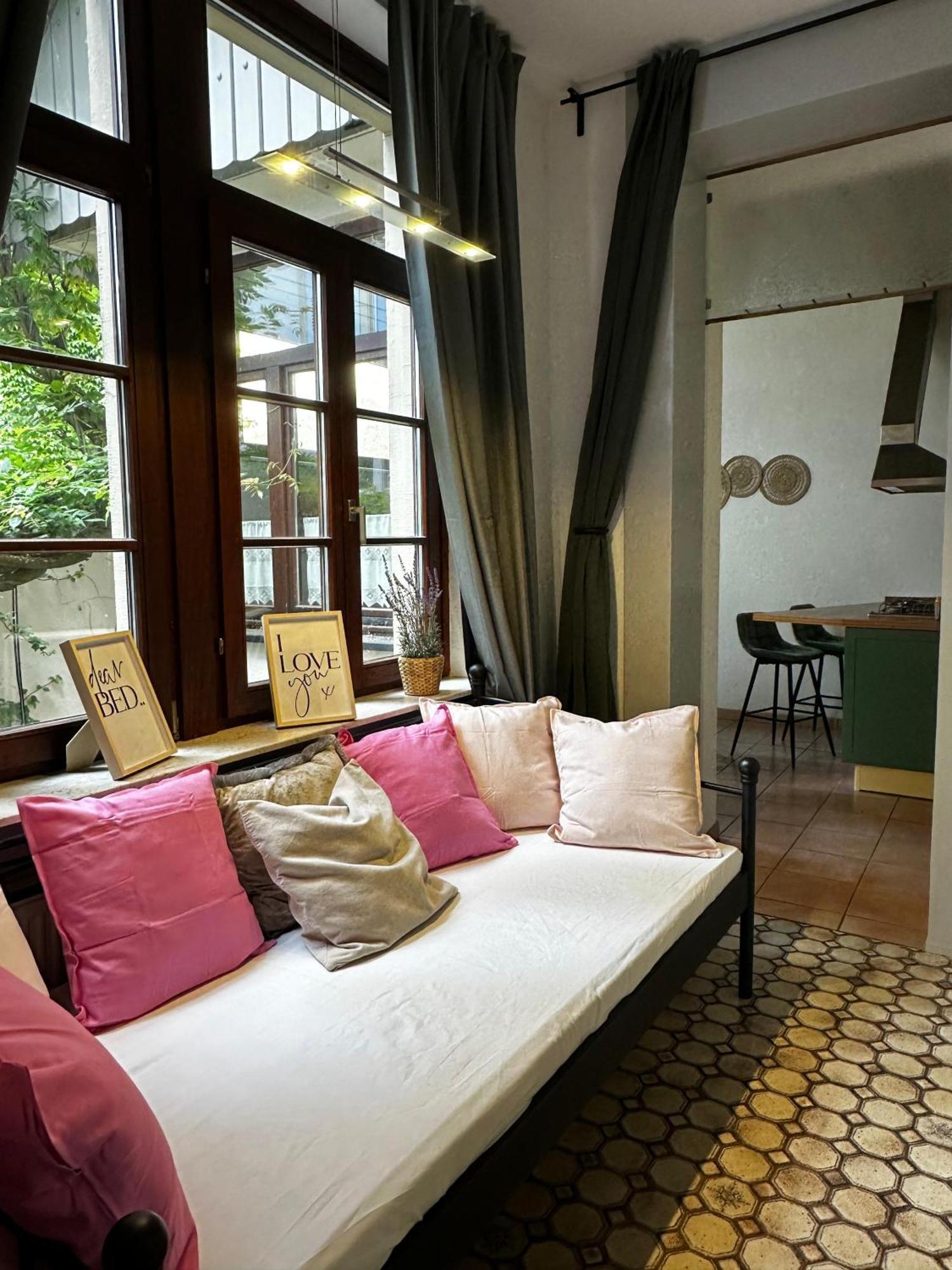 Maisonettewohnung Im Loft Stil Mit Wunderschoener Terrasse Karlsruhe Kültér fotó